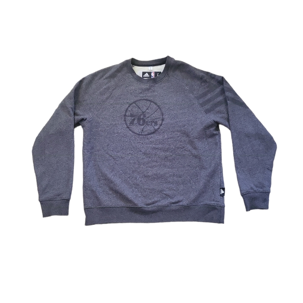 Team Issued Adidas Philadelphia 76ers Sixers Crewneck